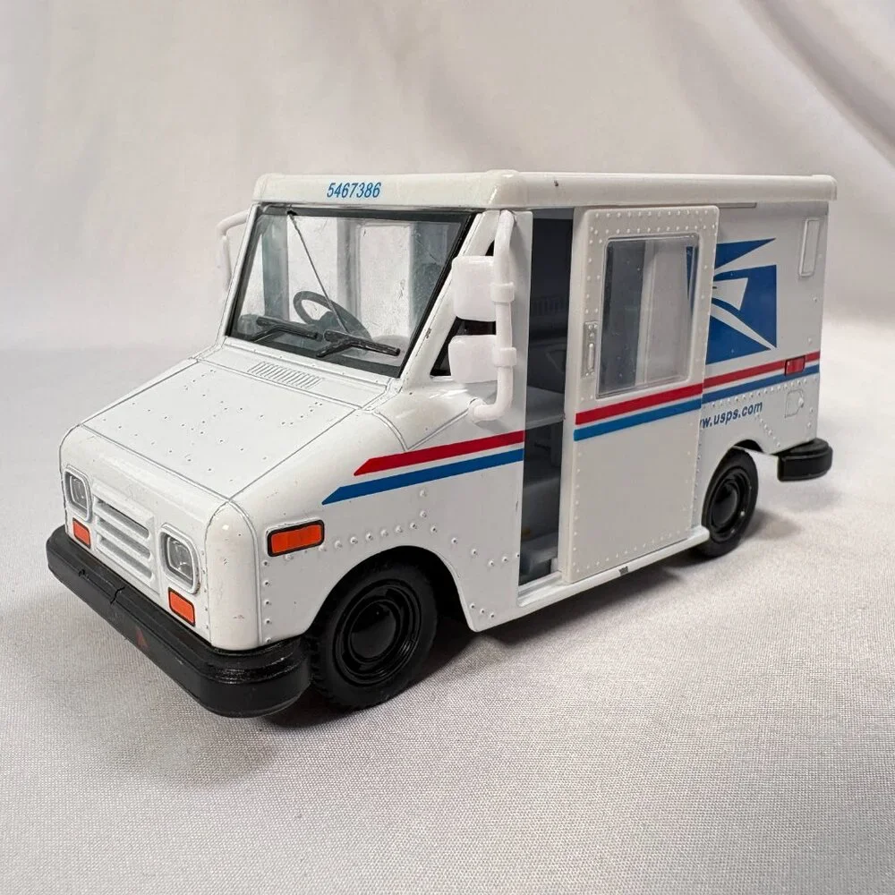 UPS Sprinter Van USPS Mail Truck Diecast Toy Set - Picture 2 of 8